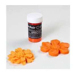 Arancio Albicocca. Linea Pastello. Colorante in Gel concentrato. Apricot. Sugarflair