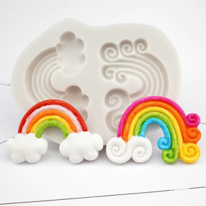 Arcobaleno. Stampo decorativo in silicone