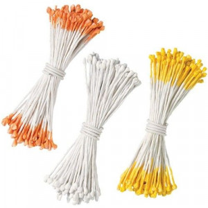 Assortimento Stami e Pistilli Giallo Bianco e Arancio 180 pezzi. Wilton