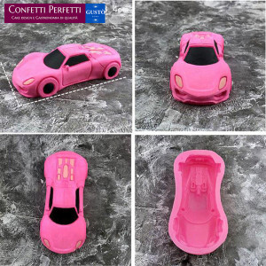 Auto da corsa. Grande Stampo in silicone