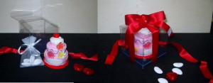 Bomboniere " TORTA " confettate