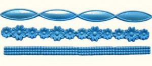 Bordi Perle Fiori in silicone
