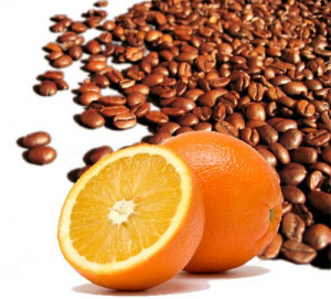 Caffè aromatizzato Arance mature. Disponibile in Grani e Macinato.