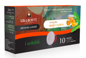 Camomilla Miele e Arancia. Lollo Caffè. Compatibile Nespresso