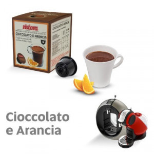 Cioccolato Arancia. Dolcegusto. Ristora Caffè
