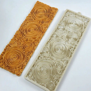 stampo in silicone fiori
