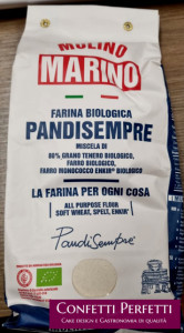 Farina Bio PANDISEMPRE - Frumento - Farro - Enkir. 1 kg. Mulino Marino