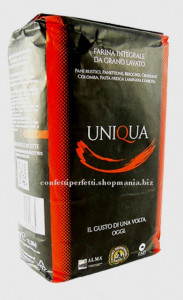 Farina Uniqua rossa integrale molino Dallagiovanna