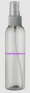 Flacone vaporizzatore dosatore vuoto 50ml. Vaporizzatore tascabile, Spray, in plastica.