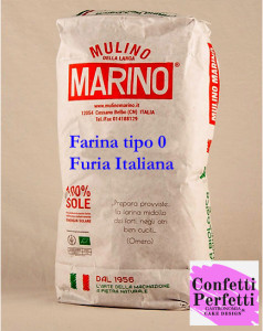 FURIA. Farina Bio tipo 0 per Panettone e Lievitati. 1 Kg. Mulino Marino