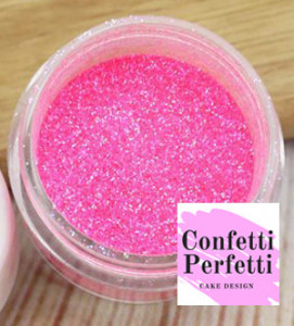 Glitters Rosa. Sparkles Candy Pink. Sugarflair