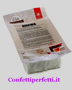 Modecor Elite da 1 Kg. Pasta di zucchero Bianca. Senza Glutine.