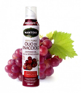 Olio spray di Vinacciolo puro al 100%. Nutraceutico