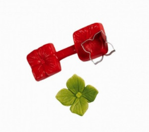 Ortensia Idrangea. Venatore in silicone + Cutter