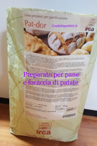 PAT DOR.10 Kg. Irca Mix per pane e focaccia di Patate
