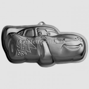 Saetta Mc Qeen Cars Pixar.Stampo Tortiera in metallo