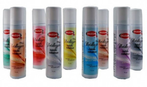 Spray di Colori Metallizati e Perlacei