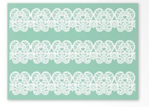Tappetino in silicone per decoro Linea Magic Decor TMD05 Pavoni.