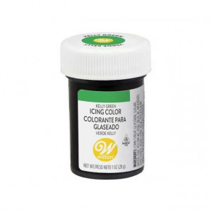 Verde Agrifoglio. Gel Wilton. Nuova Produzione Gel Icing Color 28 gr