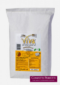 VIVA LA FARINA. Farina di Semola di Grano Duro Saragolla.  1 Kg