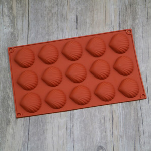 15 Conchiglie. Stampo in silicone Platinico di alta qualità