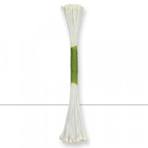 50 Pistilli 2 mm Perla medi