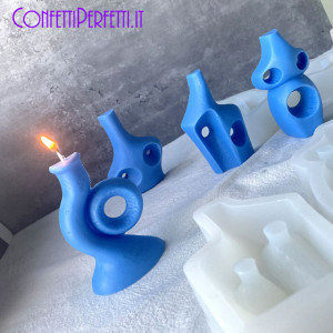 Bellissime e Uniche Bottiglie Stile Coreano. Set di 4 Stampi in silicone anche per Candele