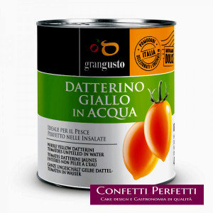 Datterino Giallo in acqua. 800 gr. GranGusto Linea Professional