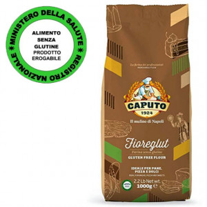 Farina senza Glutine. FioreGlut Caputo. Per Pane, Pizza e Dolci