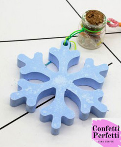 Fiocco di neve. Stampo in silicone