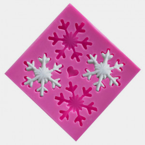 Grande Fiocco di neve. Stampo silicone