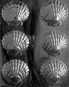 Grandi Conchiglie. Stampo in policarbonato. Mare