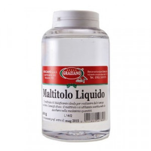 Maltitolo Liquido. Dolcificante ideale per realizzare dolci senza zucchero.