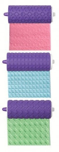 Mattarello decorativo Pattern Embosser. Tre decori disponibili.