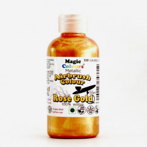 Oro Rosa 55 ml. Colorante liquido Metallizzato anche per Aerografo. Magic Colours