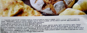 PAT DOR Irca Mix per pane e focaccia di Patate