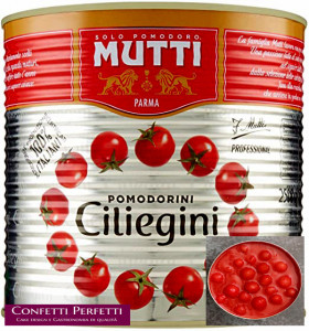 Pomodorini Ciliegini. 2.5 kg. Mutti. Linea Professional