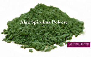 Verde. Colorante Naturale. Spirulina in polvere qualità Premium. 80 gr.