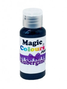 Viola Melanzana. Colorante in gel. Aubergine. Kosher e Gluten Free. Magic Colours
