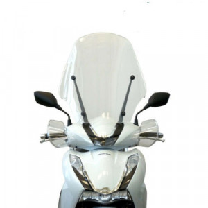 SOLO LASTRA PARAVENTO PARABREZZA ALTO TRASPARENTE FACO HONDA SH i SHi 350 2021