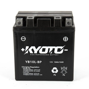 BATTERIA KYOTO SLA PRECARICATA YB10L BP 12V PIAGGIO BEVERLY 500 VESPA GT 200 GTS 250