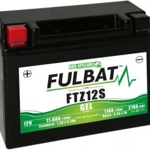 FTZ12S FULBAT BATTERIA A GEL PRONTA ALL'USO YTZ12S YAMAHA T-MAX 530 560