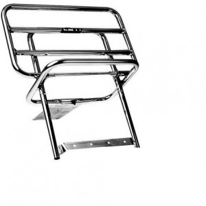 FACO ITALIA PORTAPACCHI POSTERIORE CROMATO PER PIAGGIO VESPA PX 125 150 200