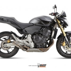 HONDA HORNET 600 DAL 2007 SCARICO MIVV TERMINALE DOUBLE GUN TITANIO