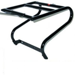 PORTA BAULETTO POSTERIORE FACO NERO PER PIAGGIO VESPA PX PE 125 150 200 LML STAR