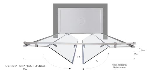 PORTA-DOCCIA-2.0-AP.-2ANTE-86-92CM-SIL - Würth Hydro