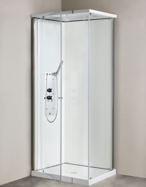 Arredo Bagno Box Doccia Idromassaggio 70x70.Cabina Doccia Idromassaggio 12 Jets Brighton