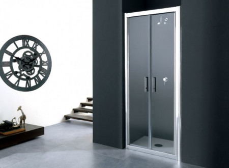 PORTA CON APERTURA SALOON PER DOCCIA A NICCHIA "PSL60"