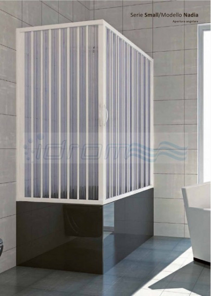 BOX SOPRAVASCA IN PVC DUE LATI APERTURA CENTRALE "IDTAAC"