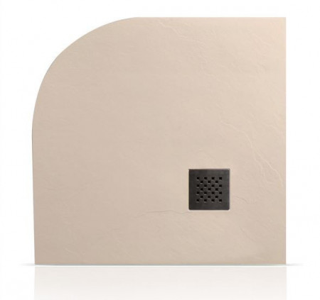 PIATTO DOCCIA SEMICIRCOLARE IN MARMORESINA "FLAT S"